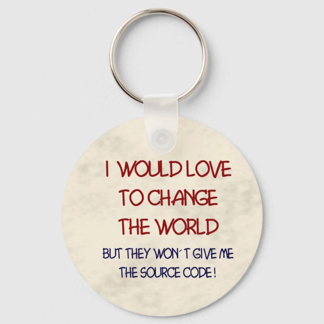 Porte-clés code source (Recto)