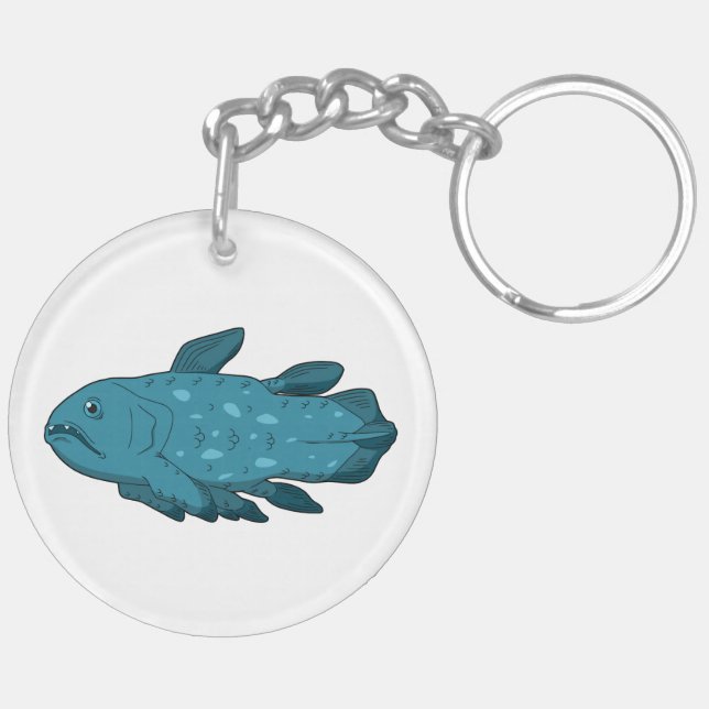 Porte-clés Coelacanth (Dos gauche)