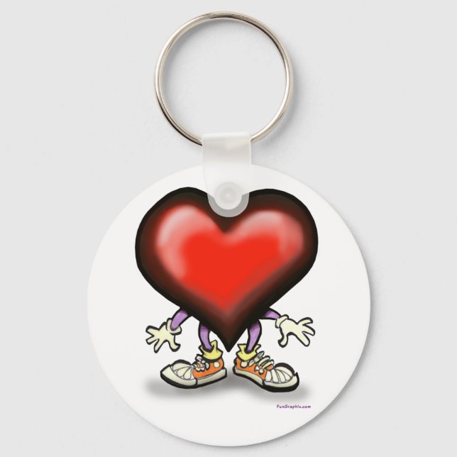 Porte-clés Coeur (Recto)