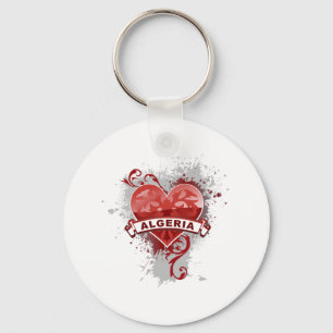 Porte-clés Coeur Algérie