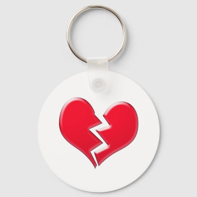 Porte-clés Coeur brisé (Recto)