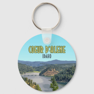 Porte-clés Coeur d’Alene Idaho Souvenir