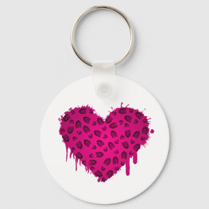 Porte-clés coeur d'amorce