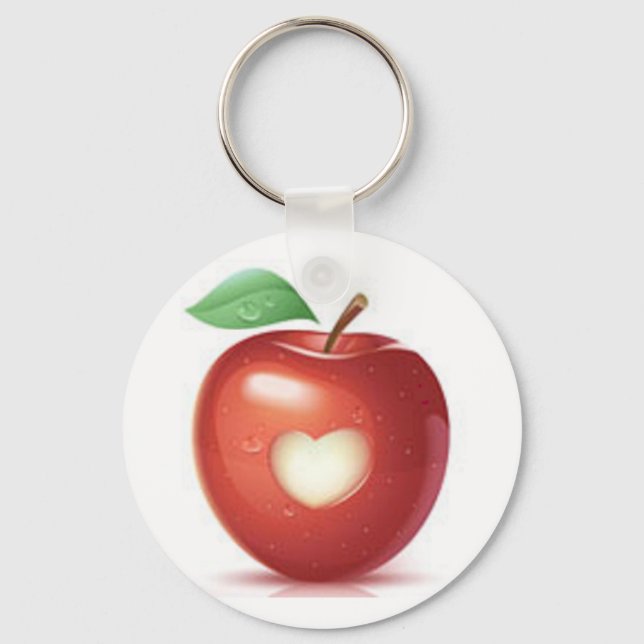 Porte-clés Coeur d'Apple (Recto)