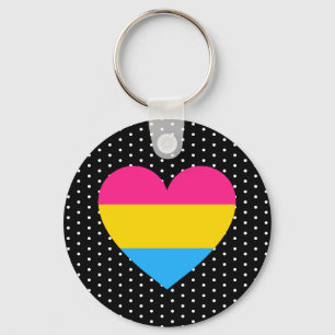 Porte-clés Coeur de la fierté transexuelle