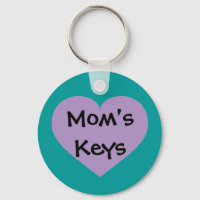 Coeur de lavande des clés de maman