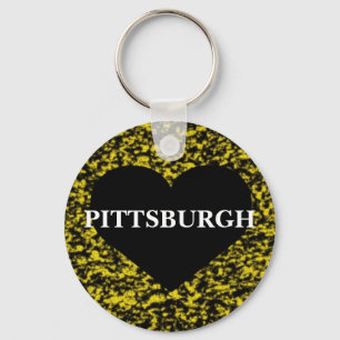 Porte-clés Coeur de Pittsburgh