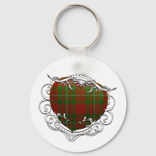 Porte-clés Coeur de tartan de MacGregor