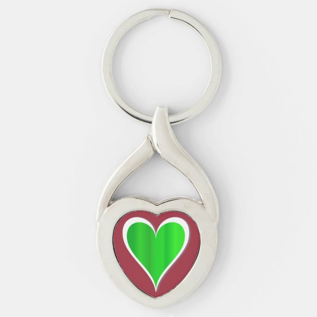 Porte-clés Coeur doux (Devant)