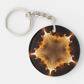 Porte-clés Coeur foncé