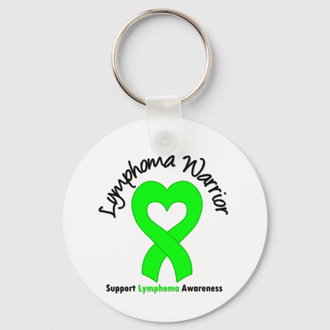 Porte-clés Coeur guerrier Lymphoma (Recto)