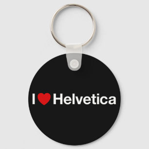Porte-clés Coeur I helvetica
