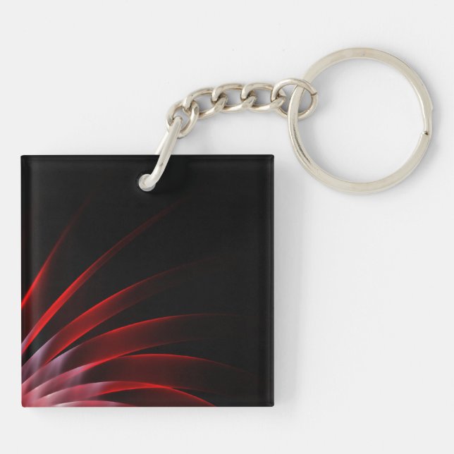 Porte-clés Coeur métallique (Dos)