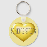 Coeur Or Fort De 50 Ans