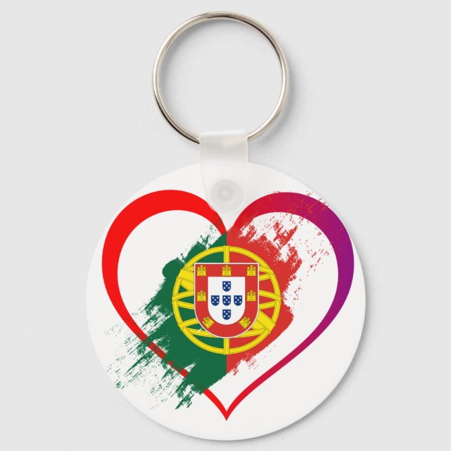 Porte-clés Coeur portugais (Recto)