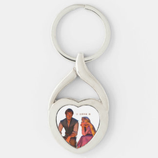 Porte-clés Cœur Romantique – Cadeau d'Amour Parfai