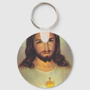 Porte-clés Coeur sacré de Jésus