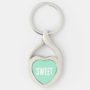 Porte-clés Coeur vert