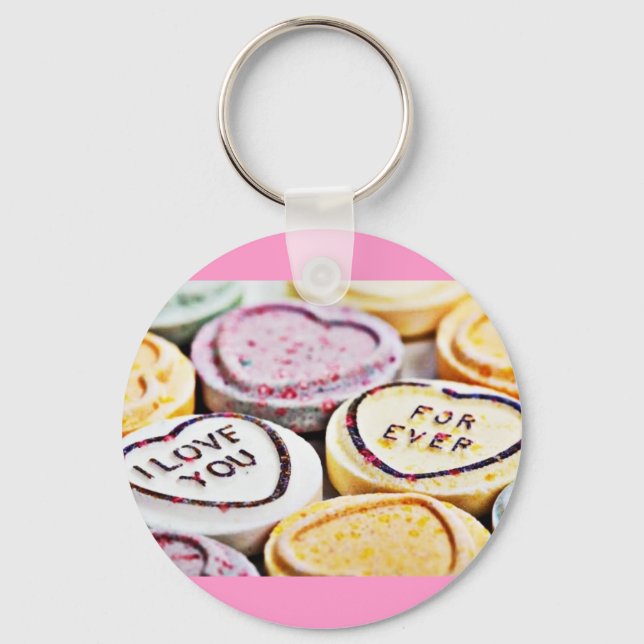 Porte-clés Coeurs de conversation (Recto)