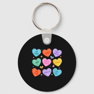 Porte-clés cœurs de la Saint-Valentin bonbons être valentin f