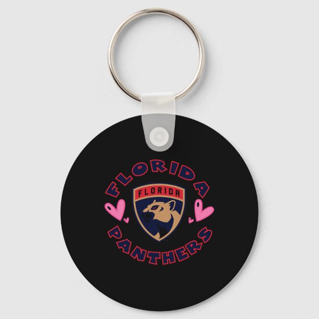 Porte-clés Cœurs de la Saint-Valentin des Panthers de la Flor (Recto)