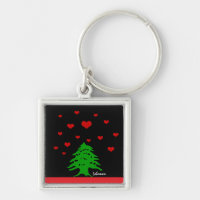 Coeurs du Liban & drapeau libanais mode / Amour