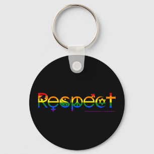 Porte-clés Coexister dans le Respect Fierté Gay