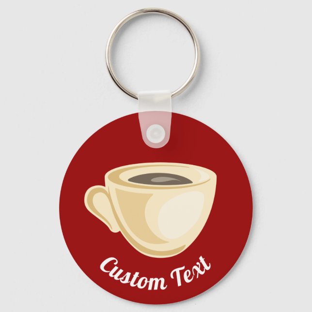 Porte-clés Coffee Cup Keychain (Recto)