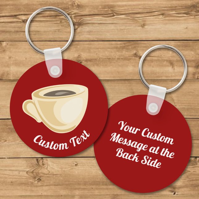 Porte-clés Coffee Cup Keychain (Créateur téléchargé)