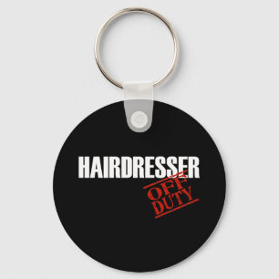 PORTE-CLÉS COIFFEUR HAIRDRESSER DARK