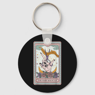 Porte-clés Coiffeur Tarot Card gothique Coiffeur Salon Ha