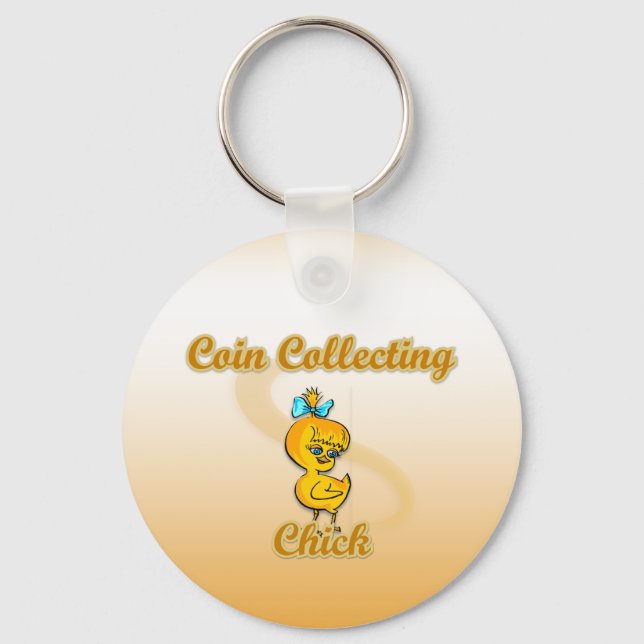 Porte-clés Coin Collecting Chick (Recto)