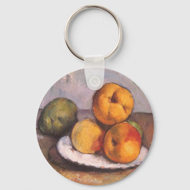 Porte-clés coing, pommes, poires de Paul Cezanne (Recto)