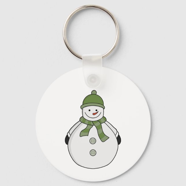 Porte-clés Cold snowman (Recto)