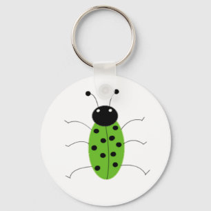 Porte-clés Coléoptère vert