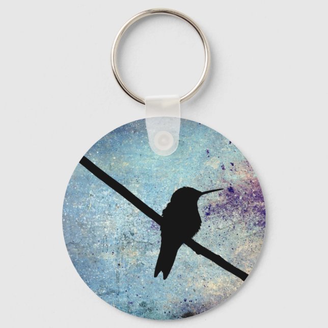 Porte-clés Colibri de Grunge (Recto)