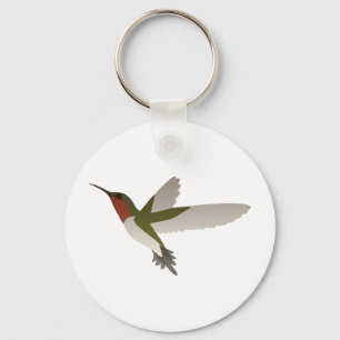 Porte-clés Colibri Ruby Throsé