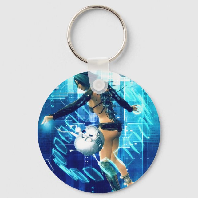 Porte-clés Collecte de données (Recto)