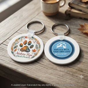 Porte-clés Collecte de fonds pour le sauvetage d'animaux Empr