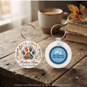 Porte-clés Collecte de fonds pour le sauvetage d'animaux Homm