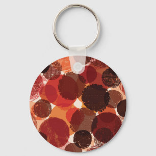 Porte-clés Collection de Motifs Abstraits colorés et intempor