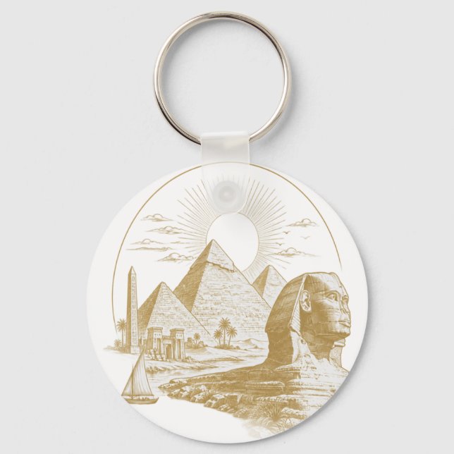 Porte-clés Collection Égypte antique (Recto)