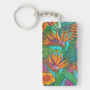 Porte-clés Collier de clés Tropical Gems