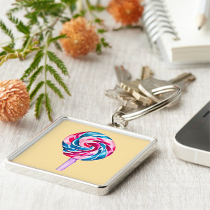 Porte-clés Collipop eau couleur bonbon art