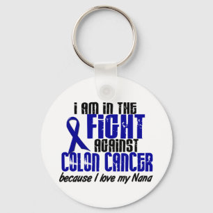 Porte-clés COLON CANCER In The Fight For My Nana 1