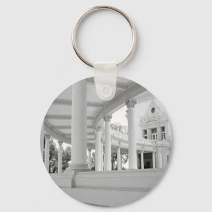 Porte-clés Colonnes vintages Architecture Photo noir et blanc