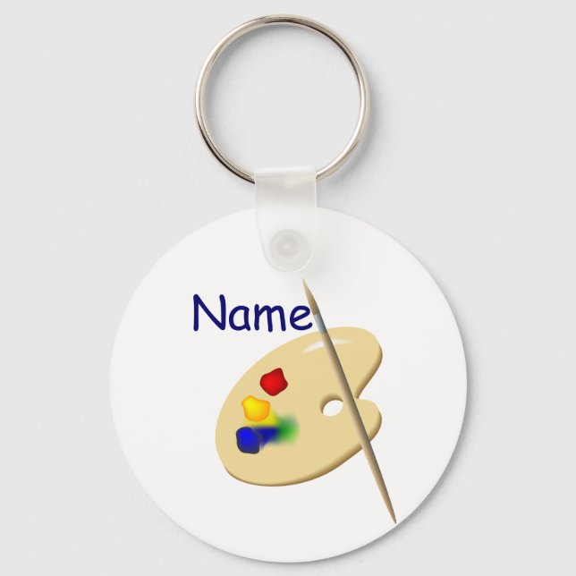 Porte-clés Color Artist Palette Keychain (Recto)