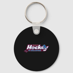 Porte-clés Colorado Avalanche Hockey Noir Officiellement Sous