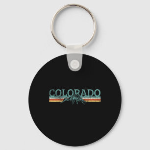 Porte-clés Colorado Randonnée Voyage Rétro