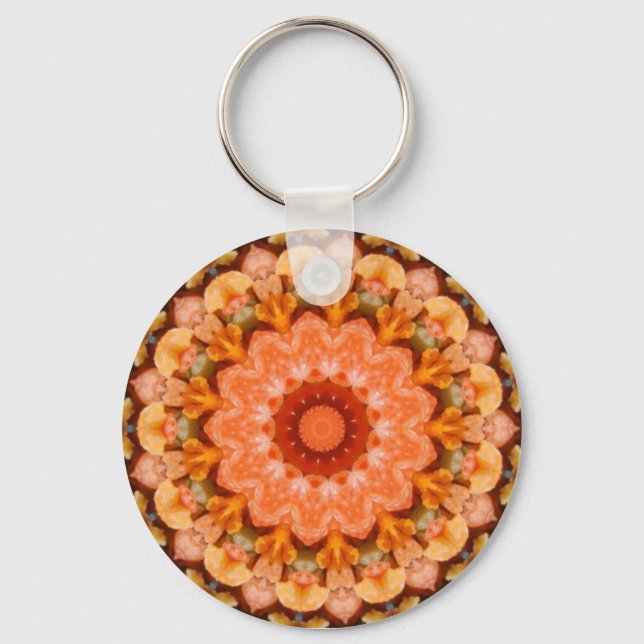 Porte-clés Colorburst d'automne (Recto)